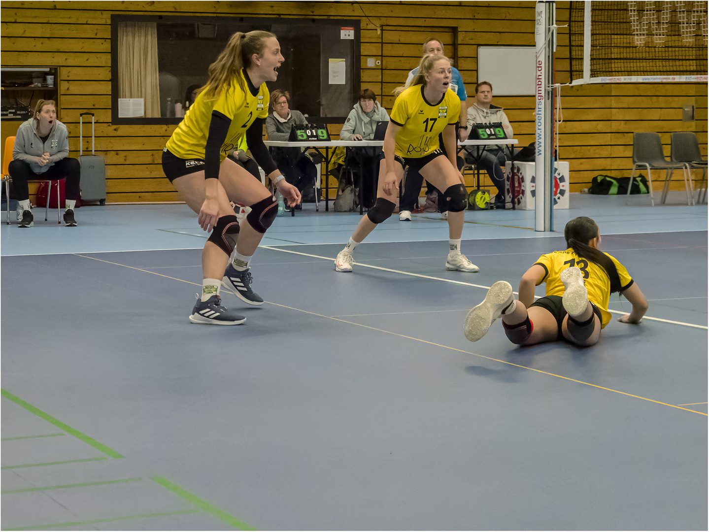 Impressionen vom Volleyball