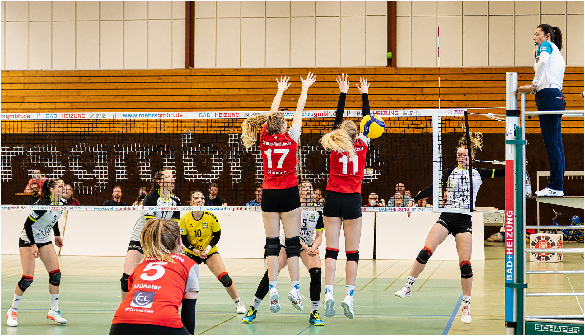 Impressionen vom Volleyball