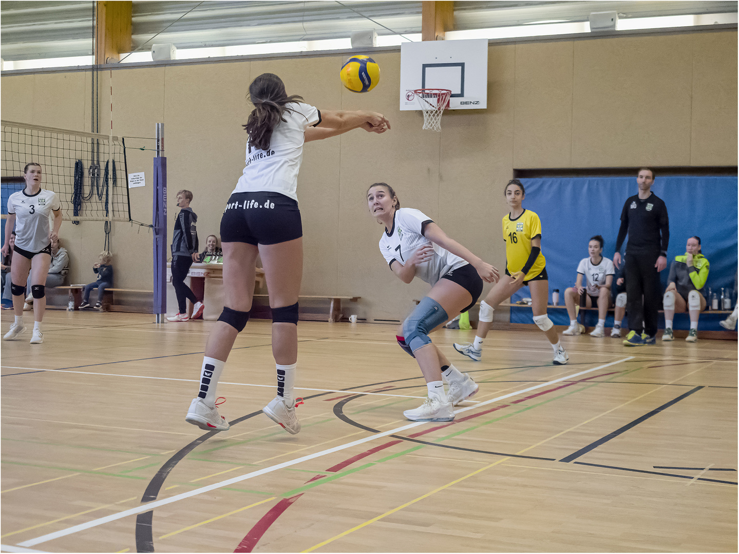 Impressionen vom Volleyball.....