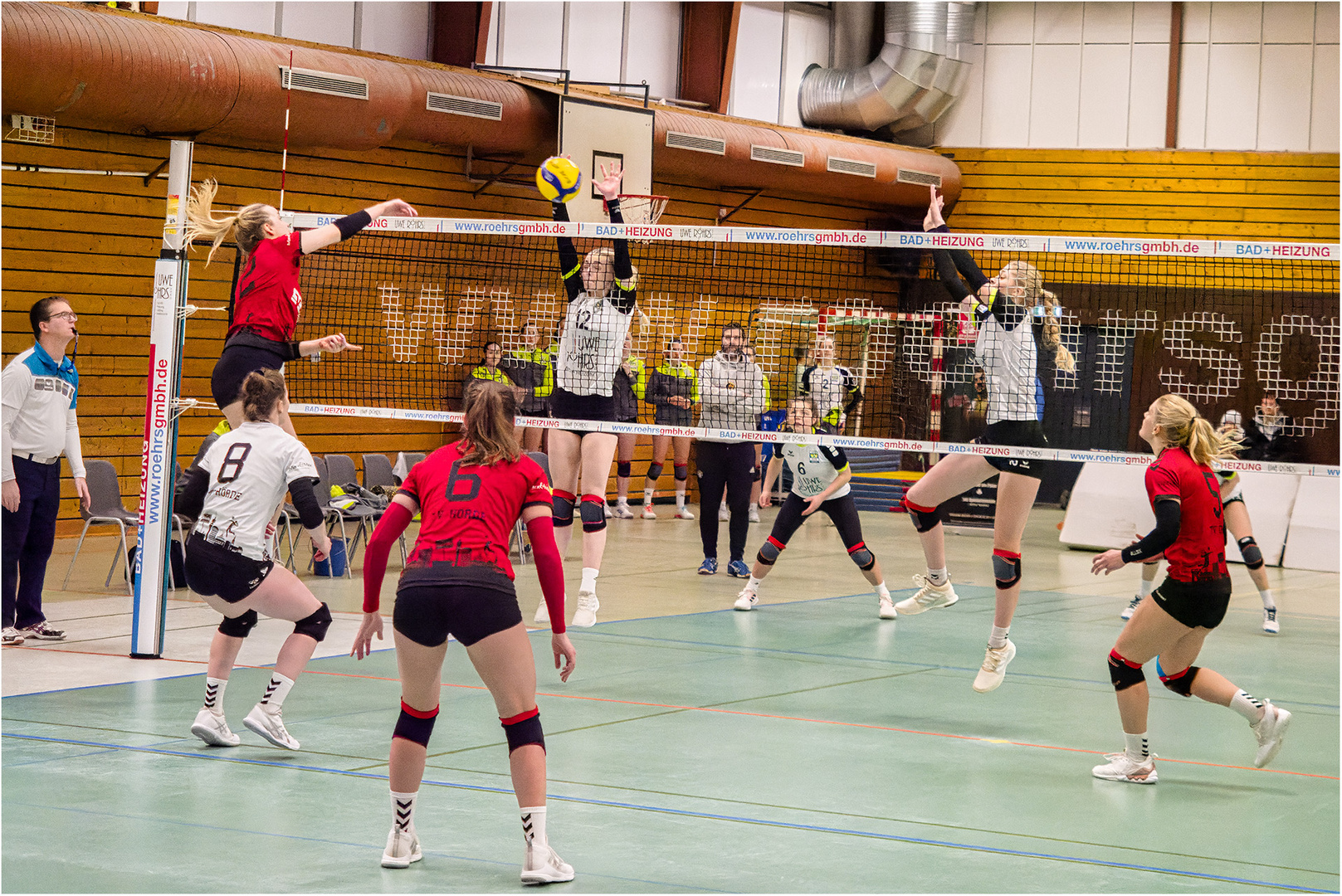 Impressionen vom Volleyball.....