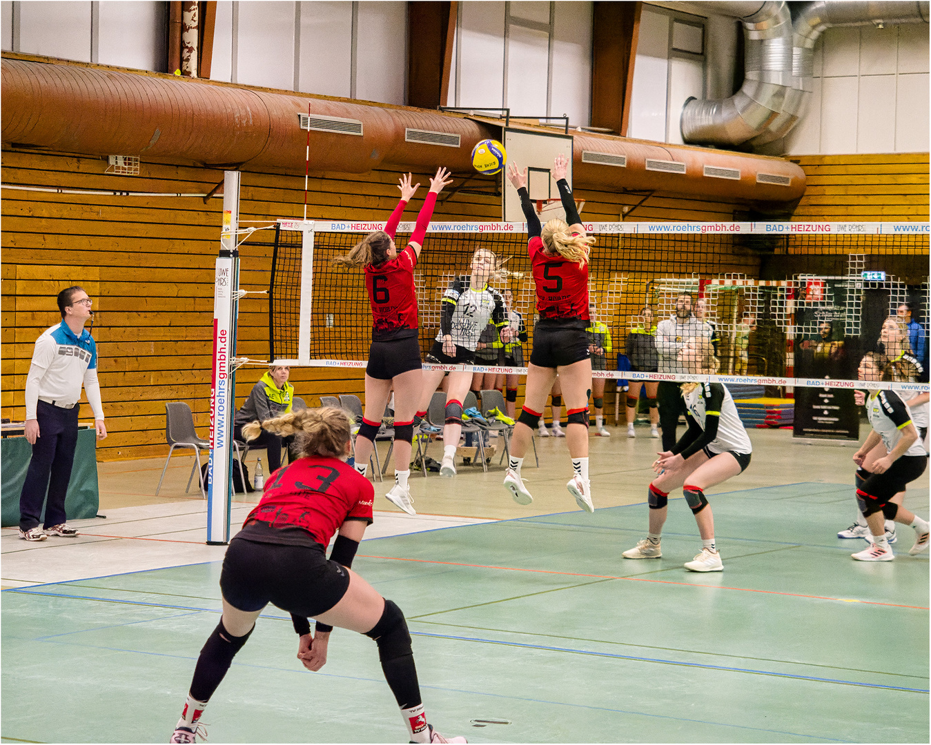 Impressionen vom Volleyball.....