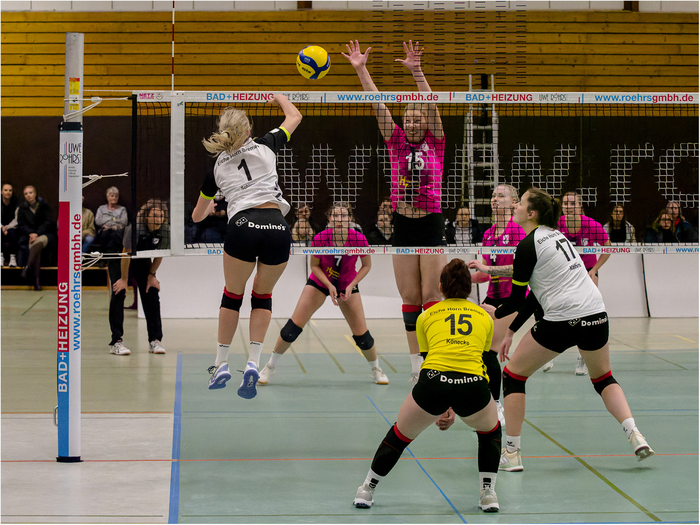 Impressionen vom Volleyball.....