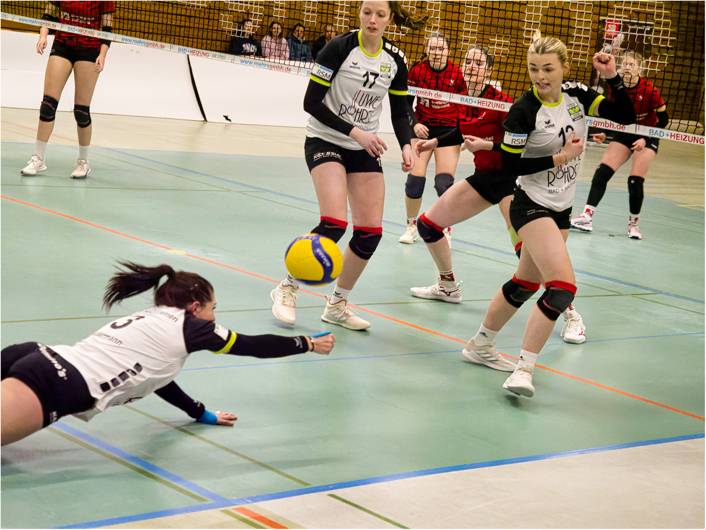 Impressionen vom Volleyball.....