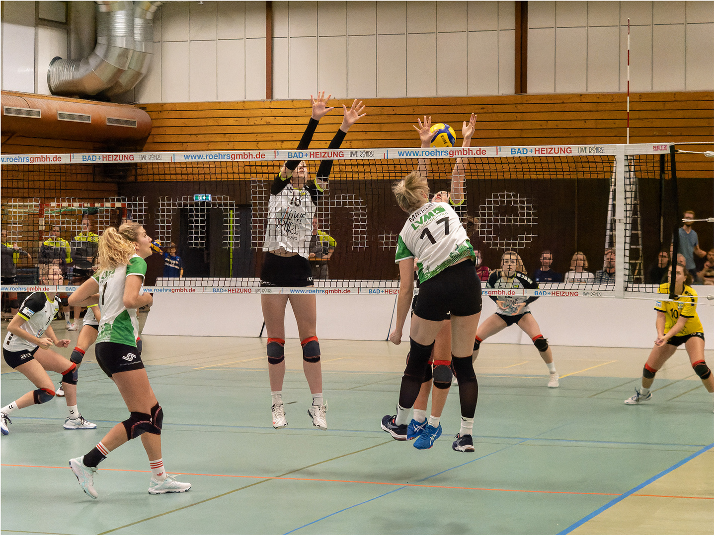 Impressionen vom Volleyball