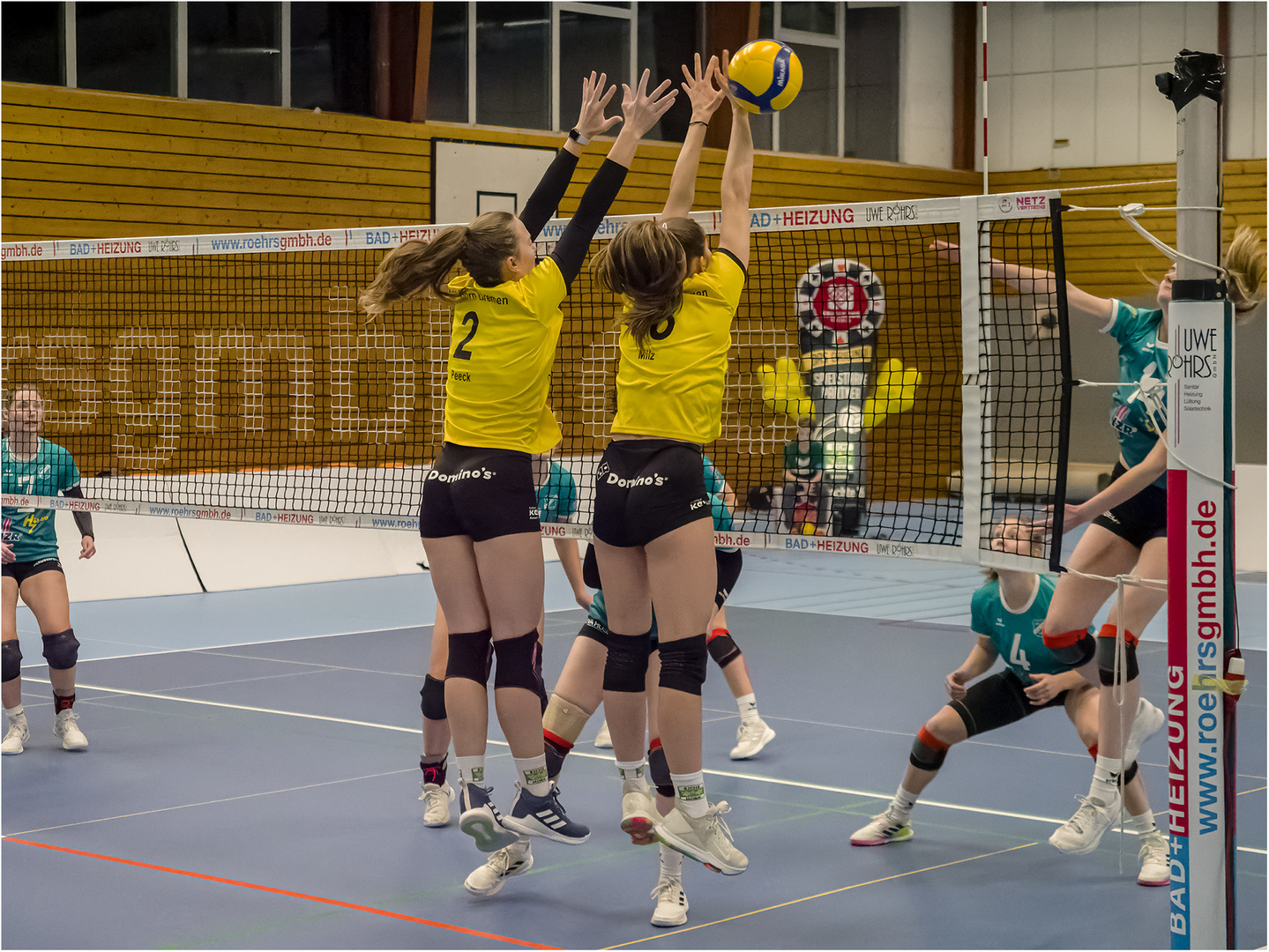 Impressionen vom Volleyball