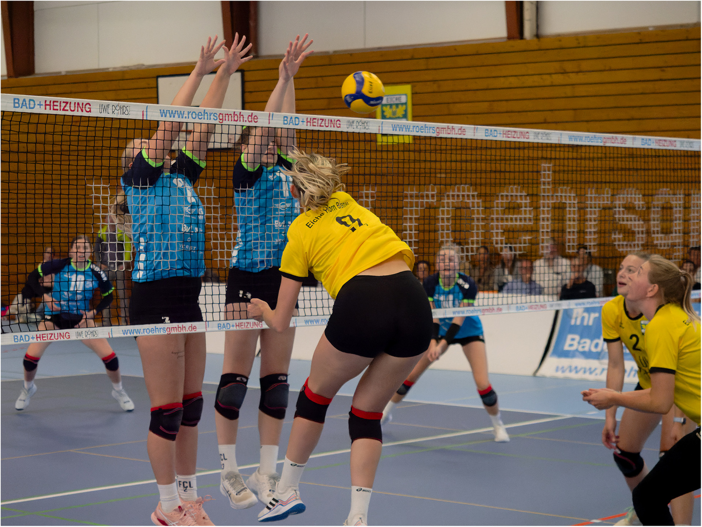 Impressionen vom Volleyball