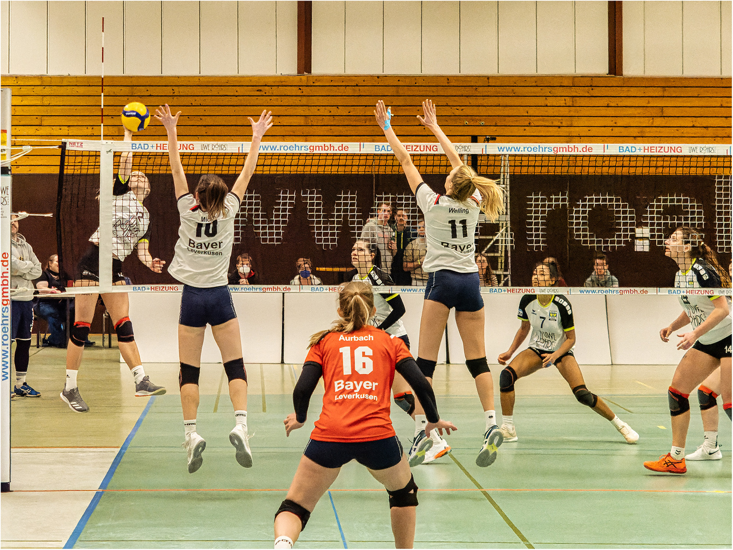 Impressionen vom Volleyball