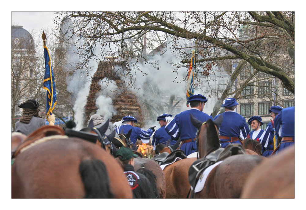 Impressionen vom Zürcher Sechseläuten 2008... (3)