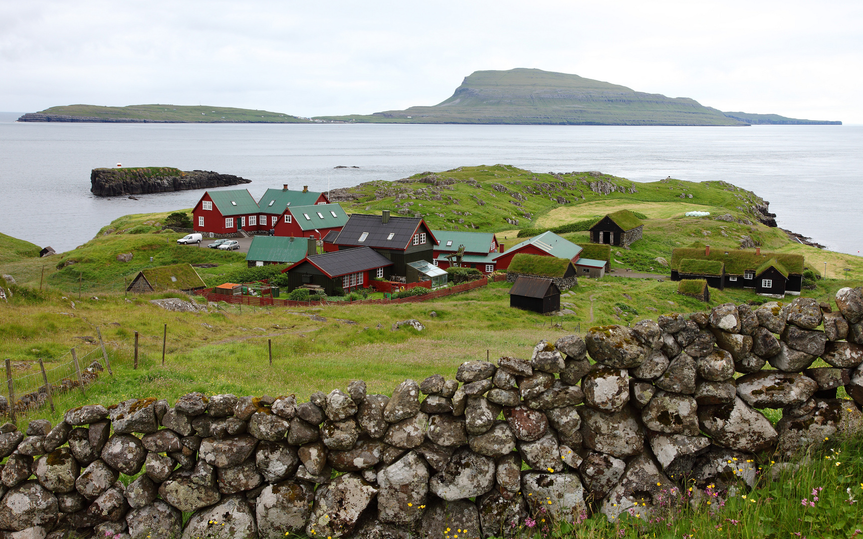 Impressionen von den Färöern - Blick auf Heimatmuseum