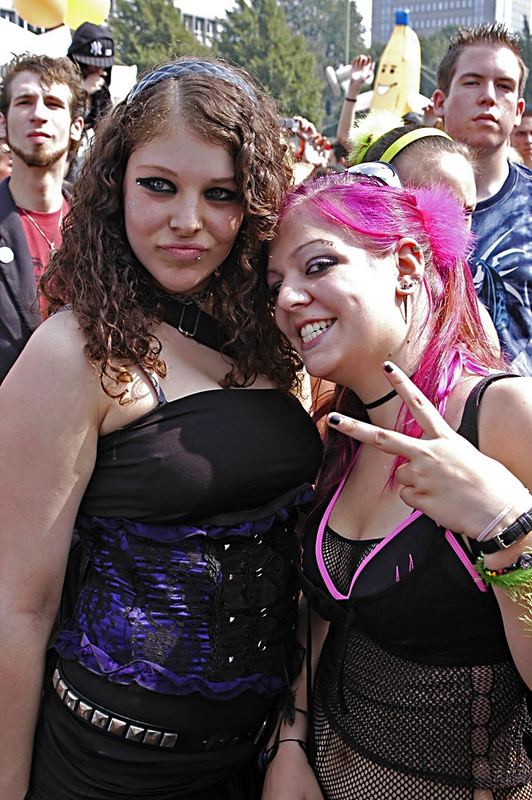 Impressionen von der Loveparade in Essen