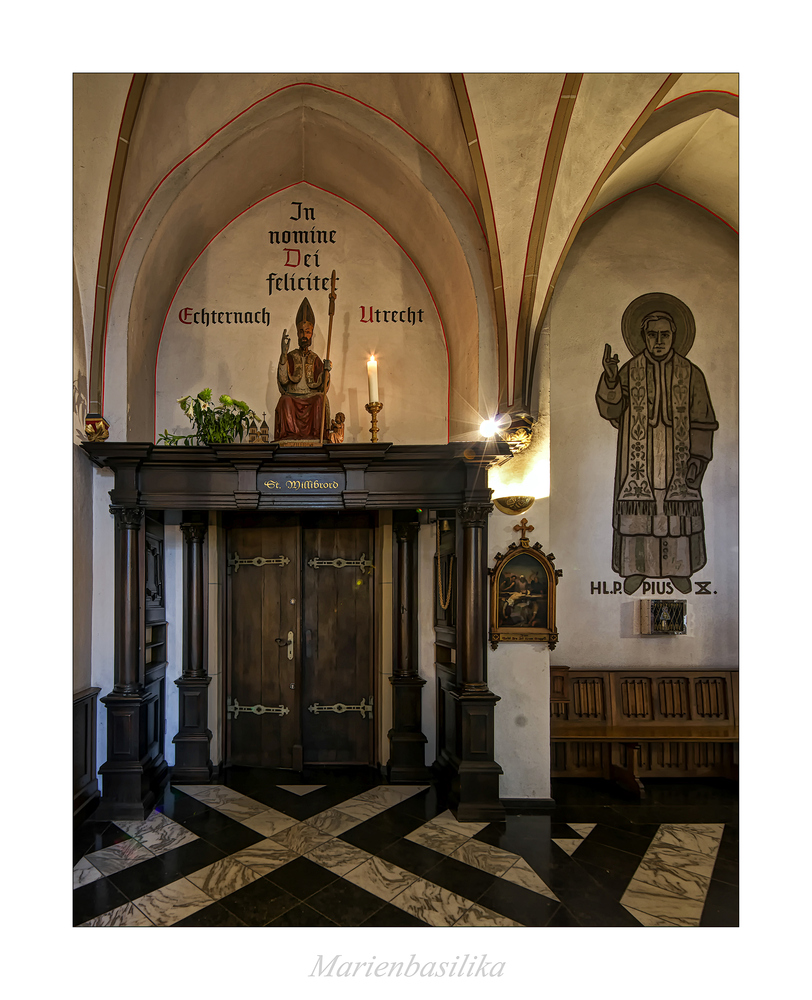 ** Impressionen von der Marienbasilika.*