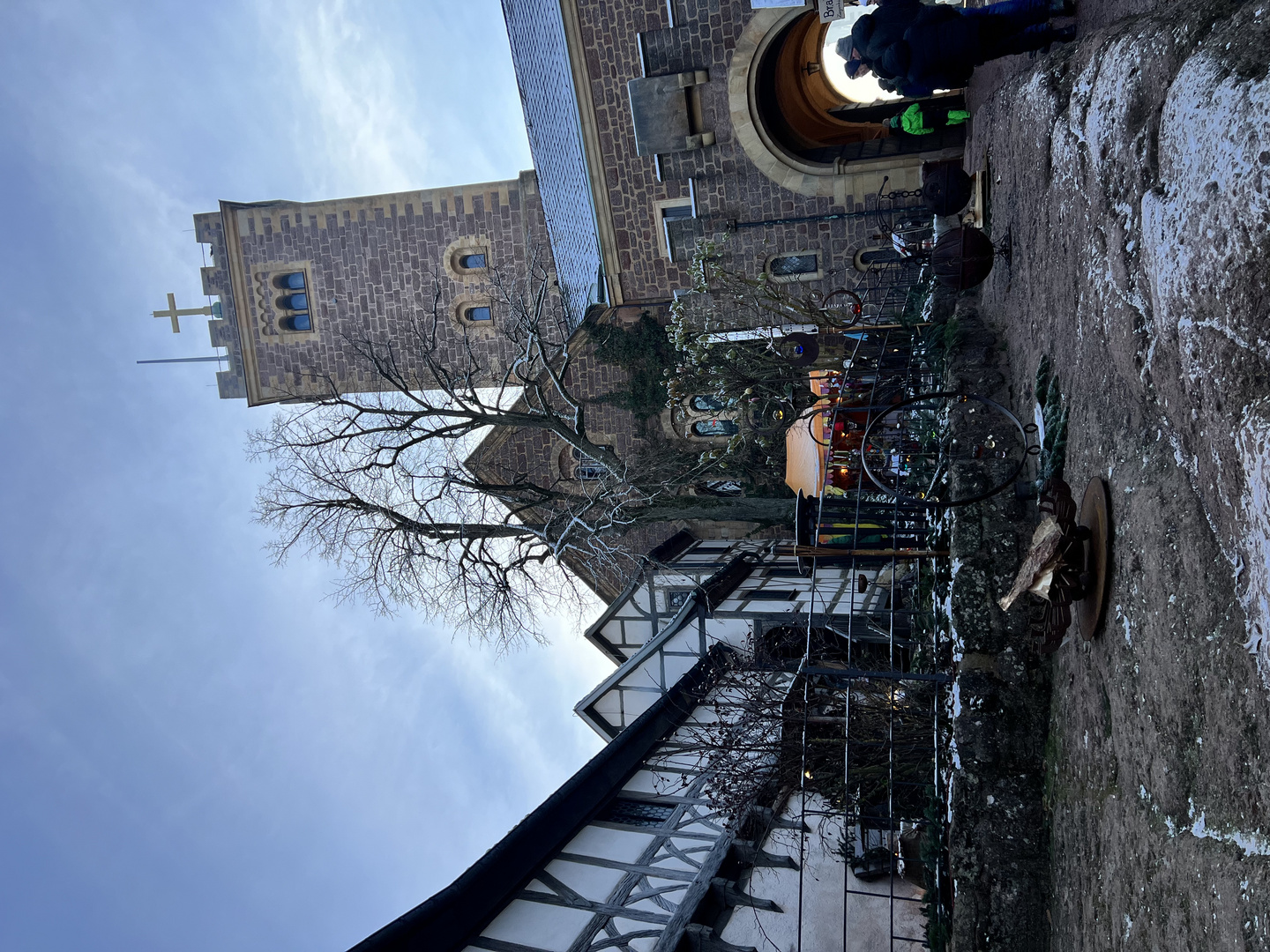 Impressionen von der Wartburg im Winter