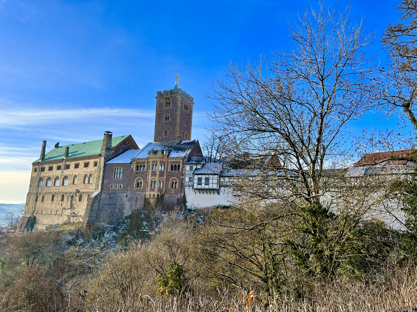 Impressionen von der Wartburg im Winter