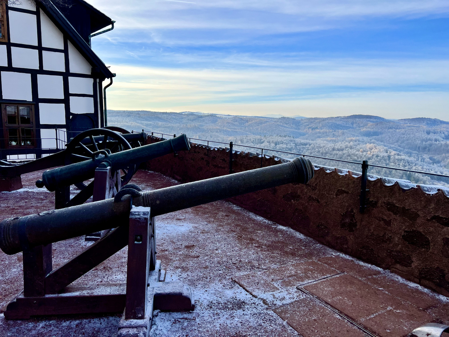 Impressionen von der Wartburg im Winter