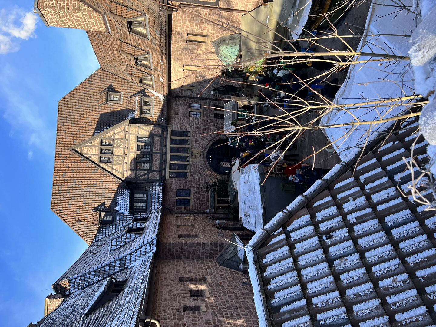 Impressionen von der Wartburg im Winter