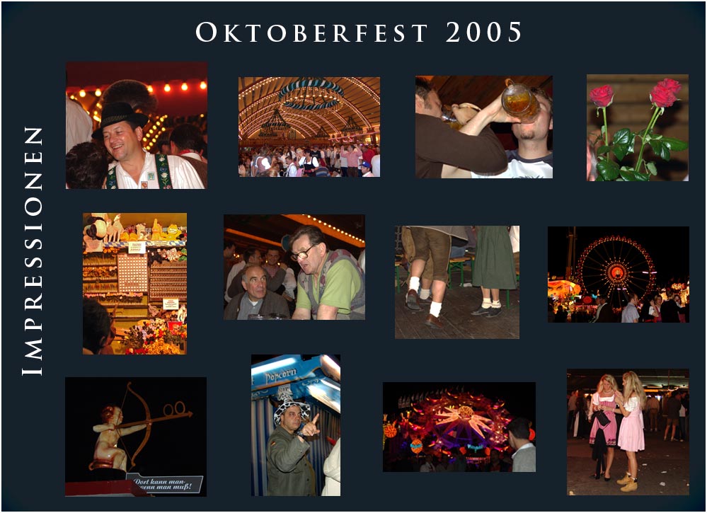 Impressionen von der Wiesn 2005