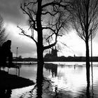 Impressionen zum Hochwasser in Köln