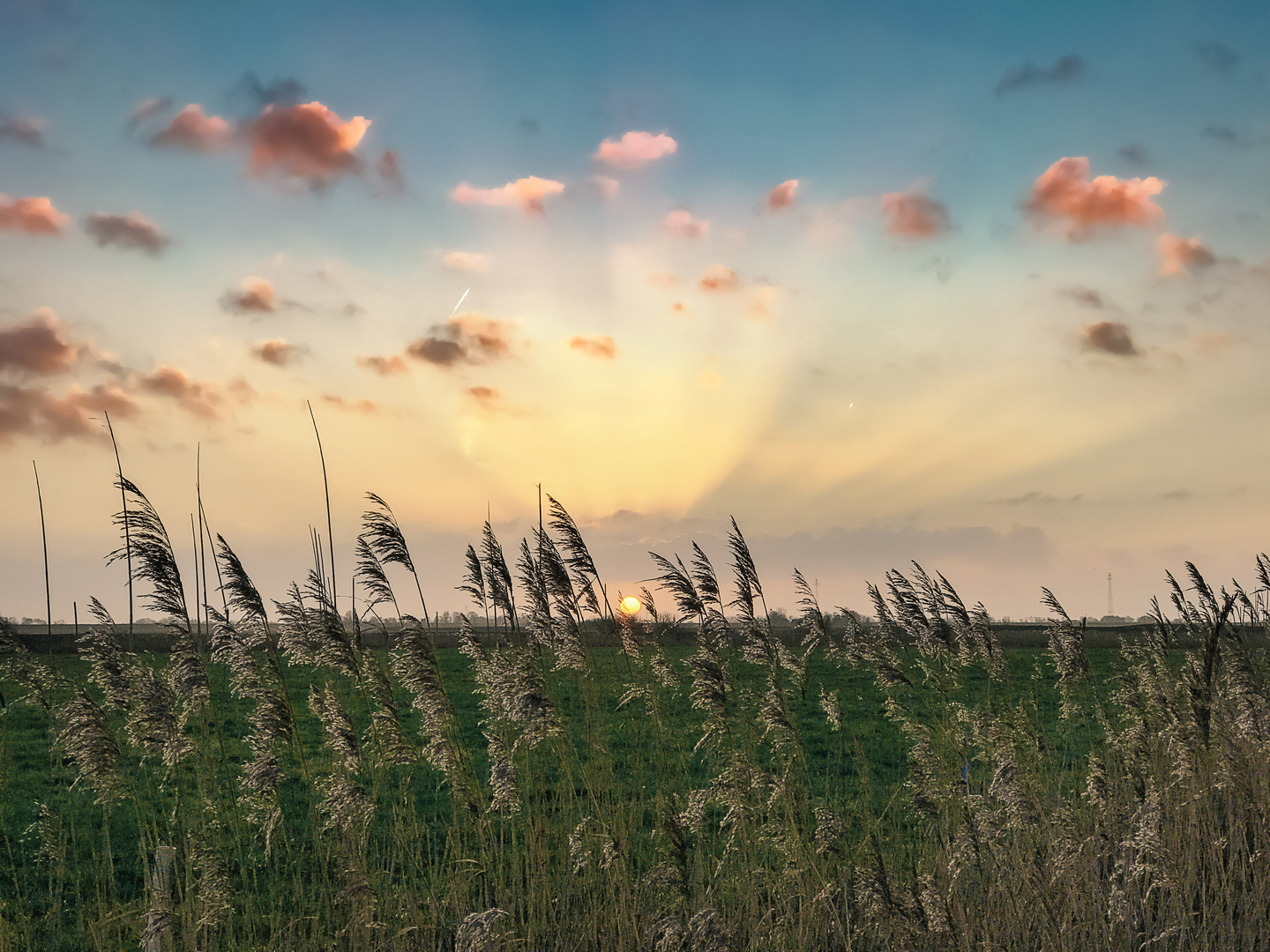 Impressionistischer Sonnenuntergang