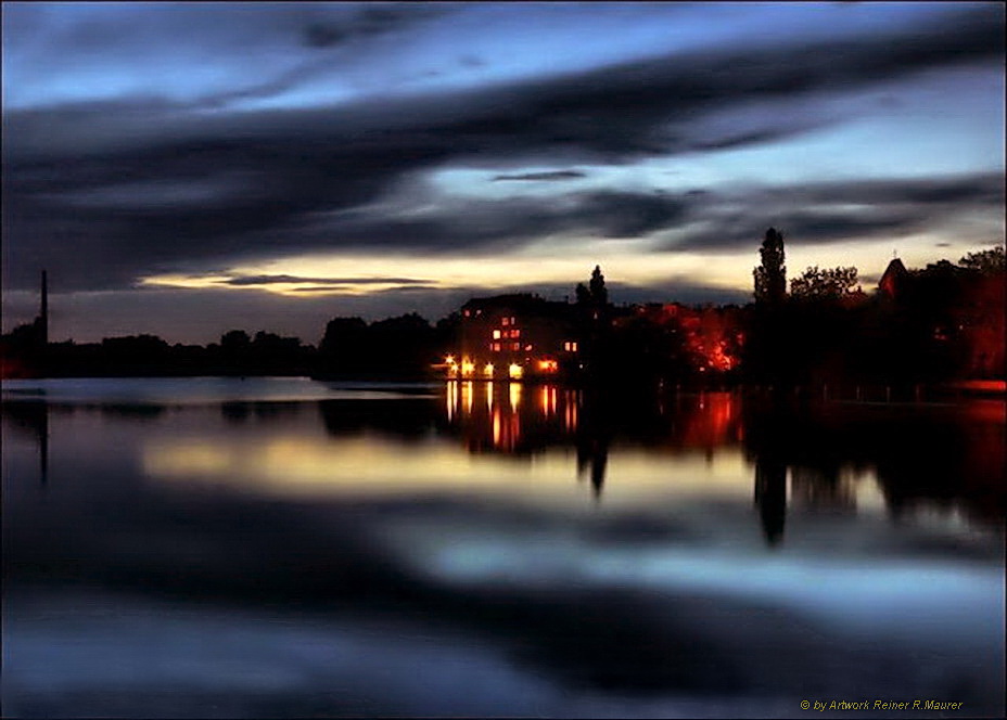 IMPRESSIONS AT THE BLUE HOUR