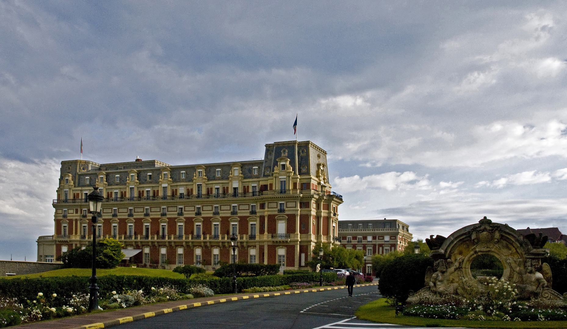 Impressions de Biarritz 17 - Entrée de l’Hôtel du Palais