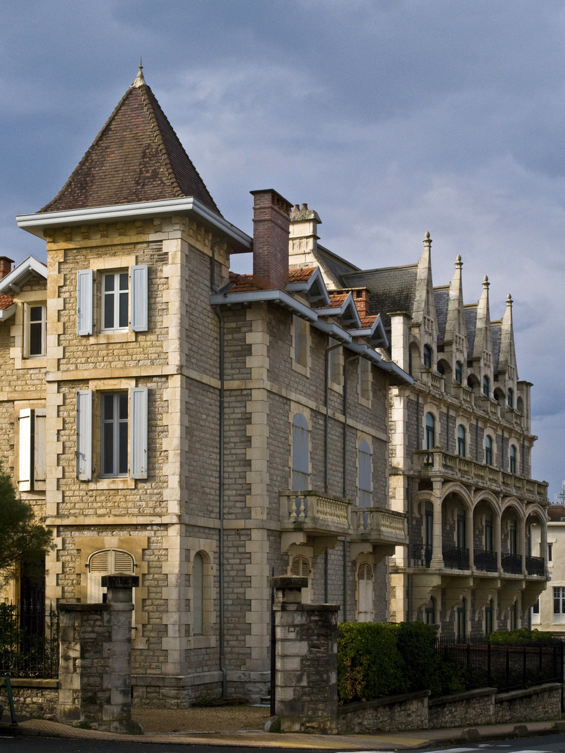 Impressions de Biarritz 31 -- Une maison dans l’Avenue de l’Impératrice