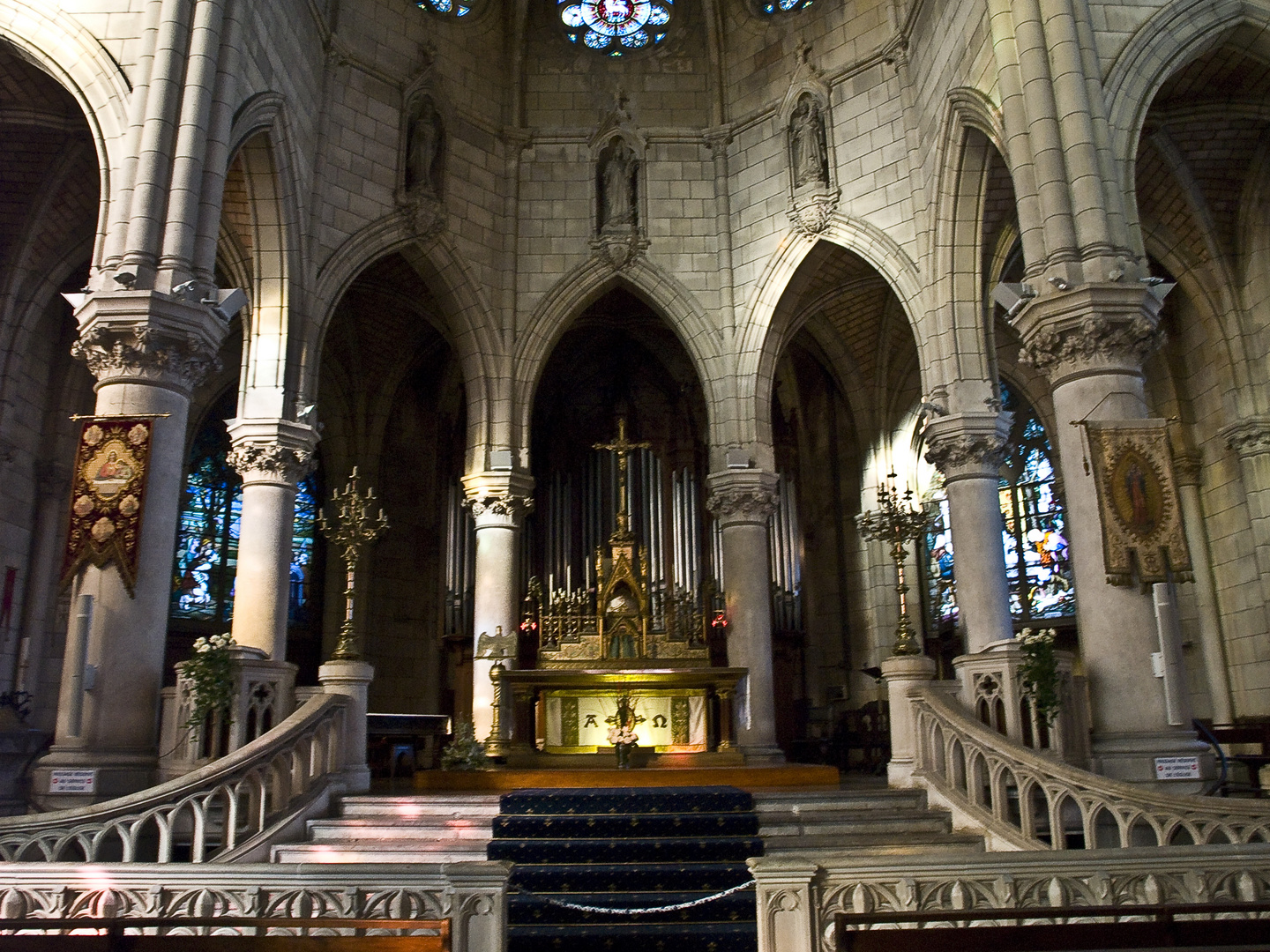 Impressions de Biarritz 38 -- Le choeur de l’Eglise Sainte Eugénie