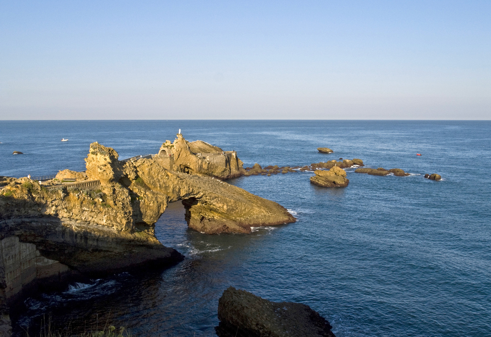 Impressions de Biarritz 6 -- Le rocher de la Vierge: un classique,… mais incontournable !