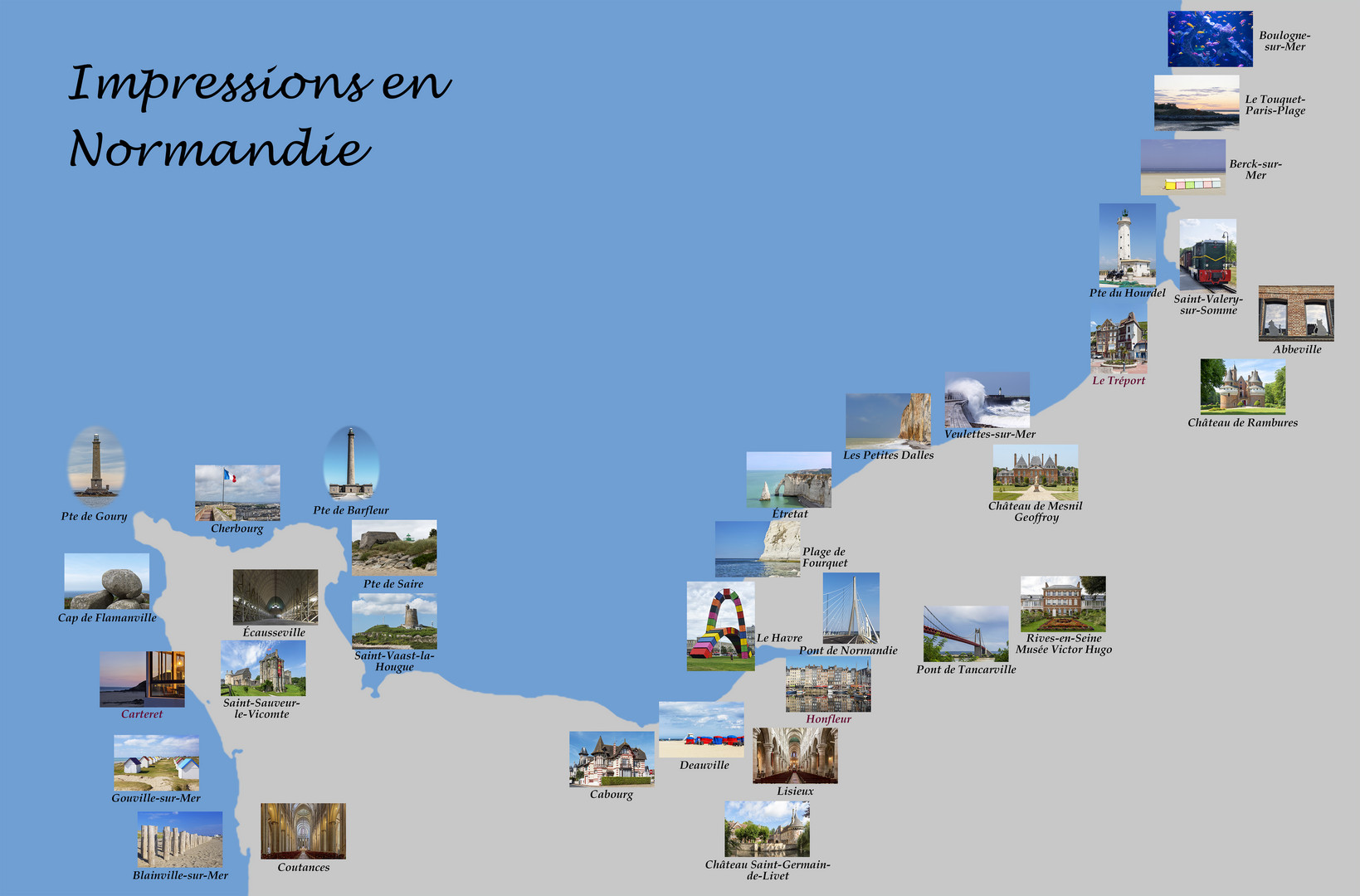 Impressions en Normandie