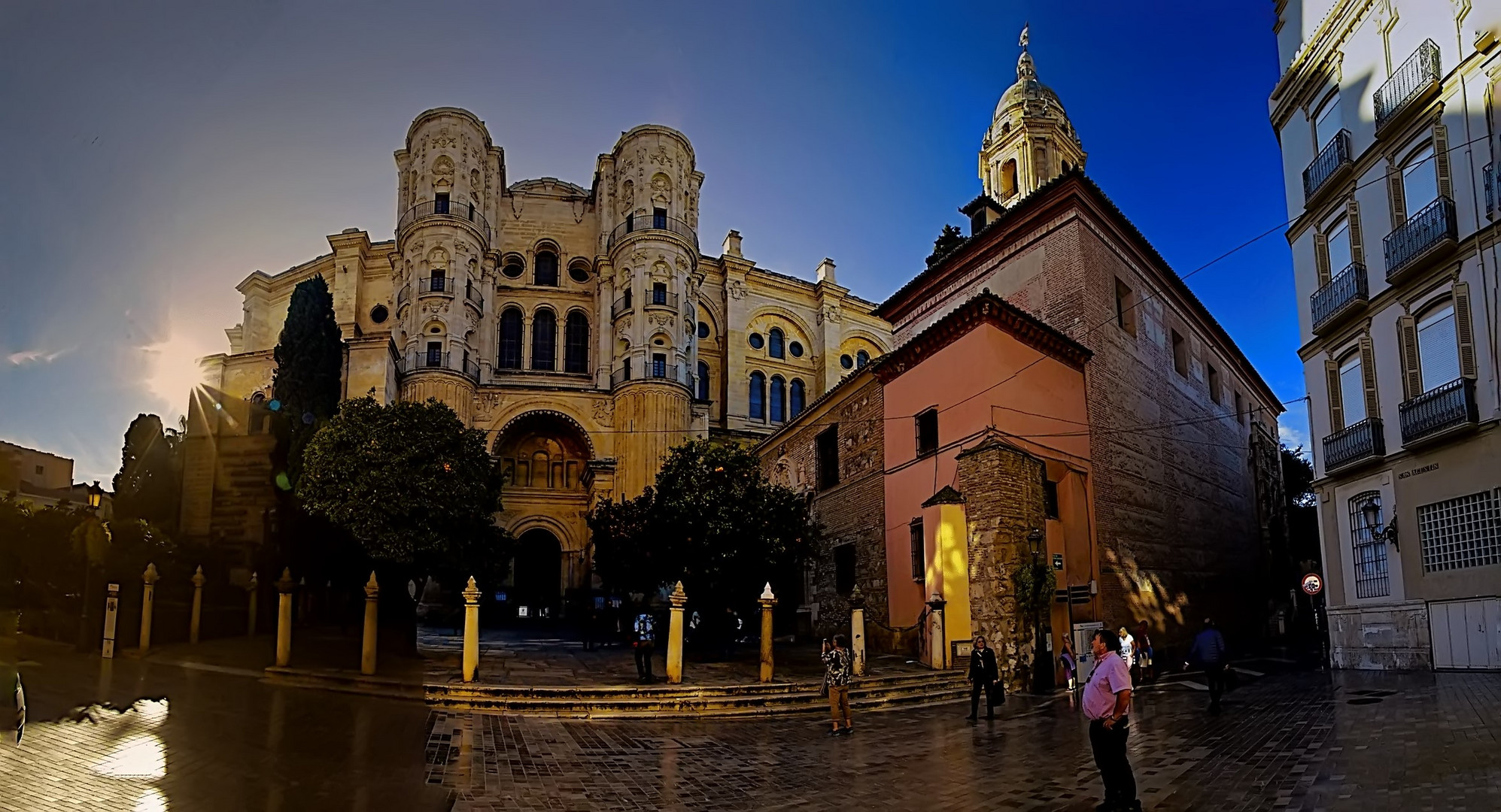 Impressions of malaga  - Kathedrale - Motiv vom Weltenbummler