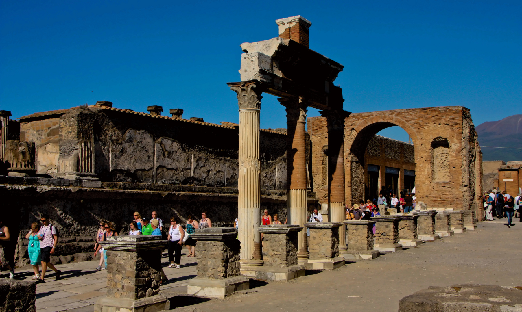 Impressions of Pompeji - Motiv vom Weltenbummler - Archiv
