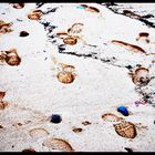 impronte sulla sabbia