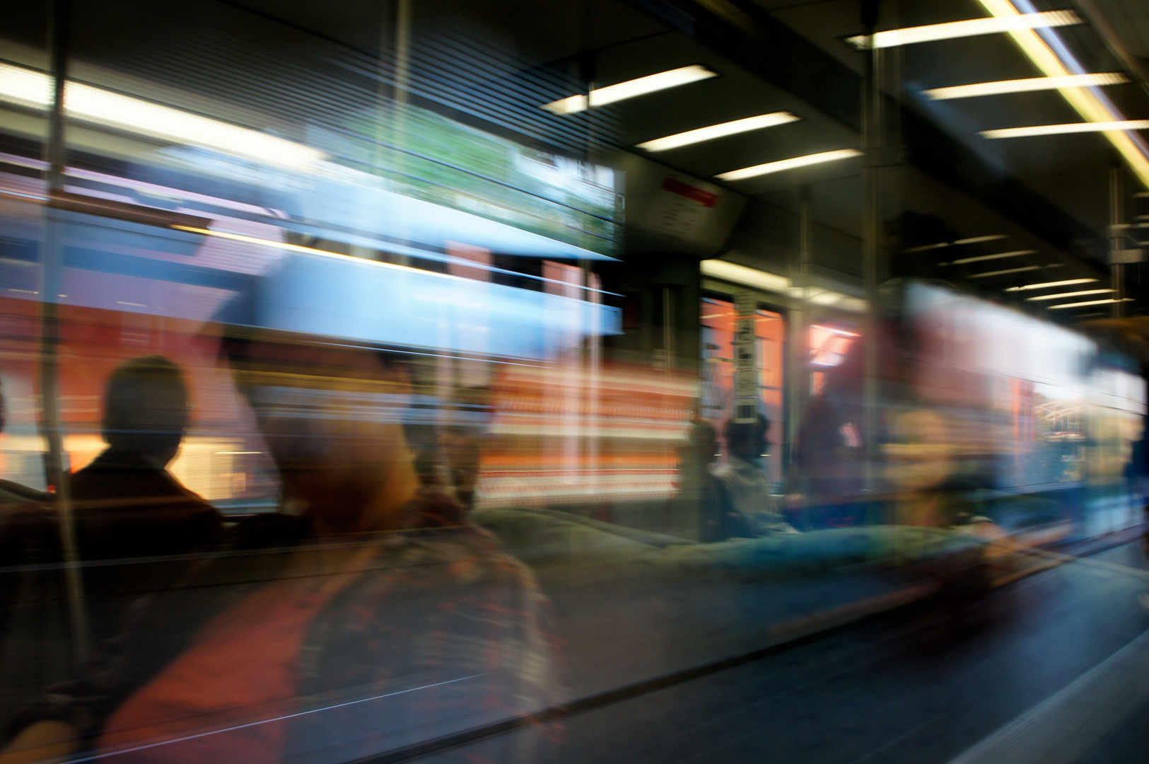 improvisation during a subway trip