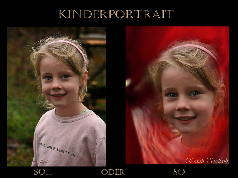 Improvisiertes Kinderportrait 2