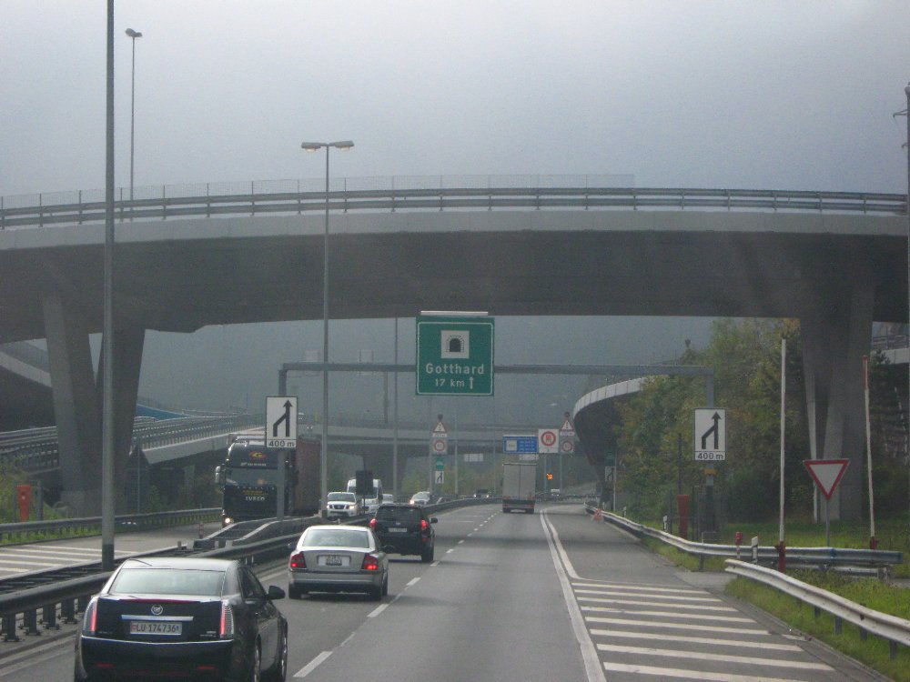 In 17 Km kommt ein Tunnel