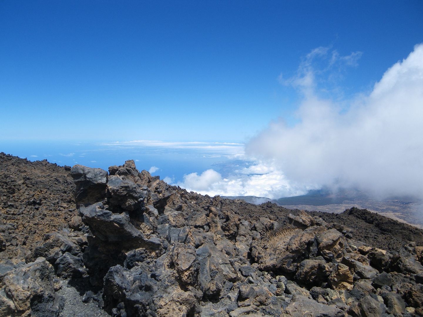 In 3550 m Höhe