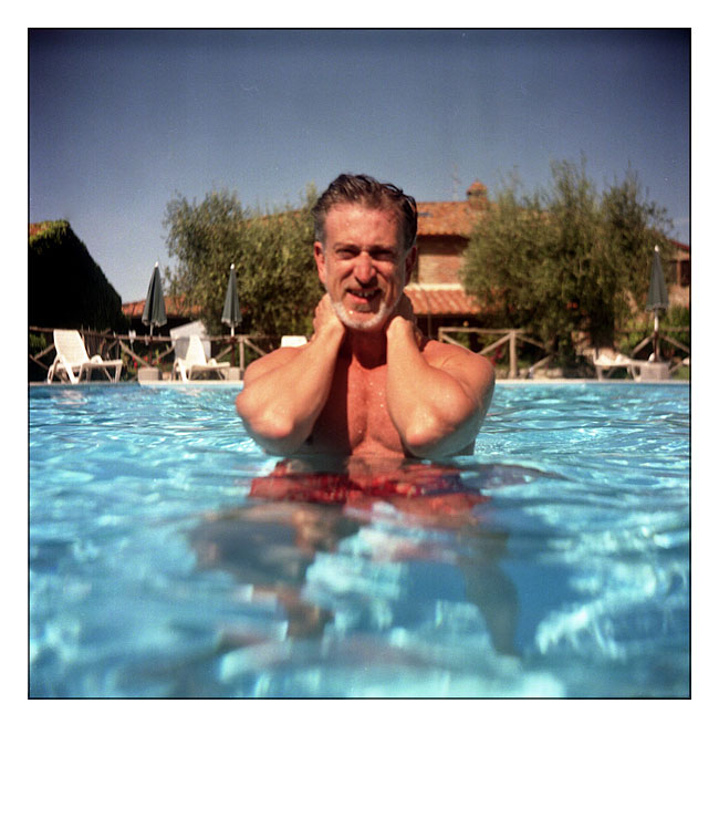 In a Cold Cold Pool (Lubitel Version)