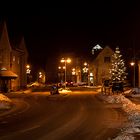 In a cold winters night - Bellenberg beim Rathaus