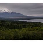 In a heavy cloudy day [Mt.FUJI]