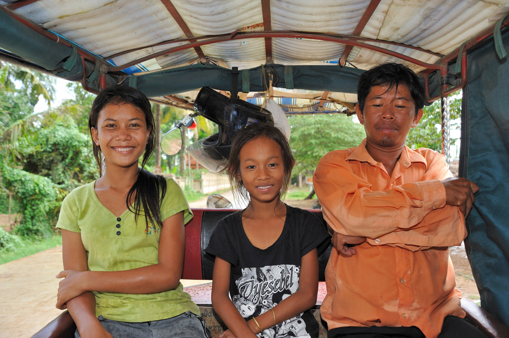 In a Tuk Tuk