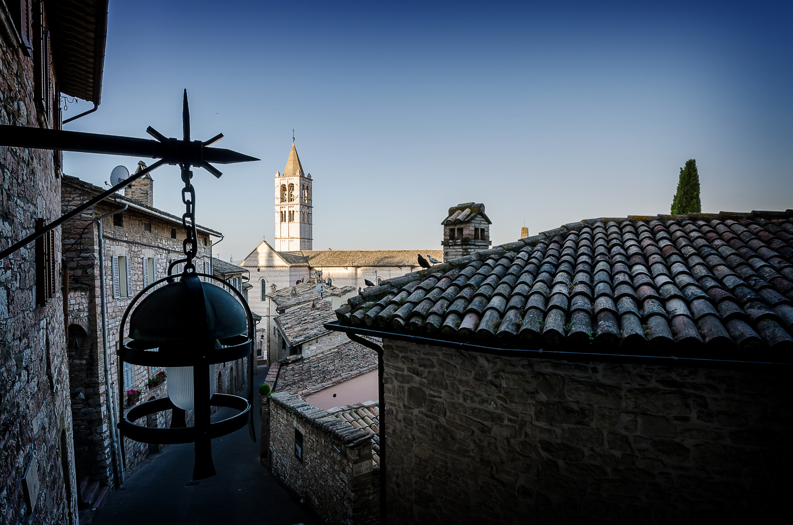 In aller Früh in Assisi