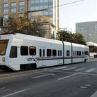 In Amerika ist alles etwas größer, auch die Tram