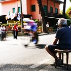 In attesa dei ciclisti