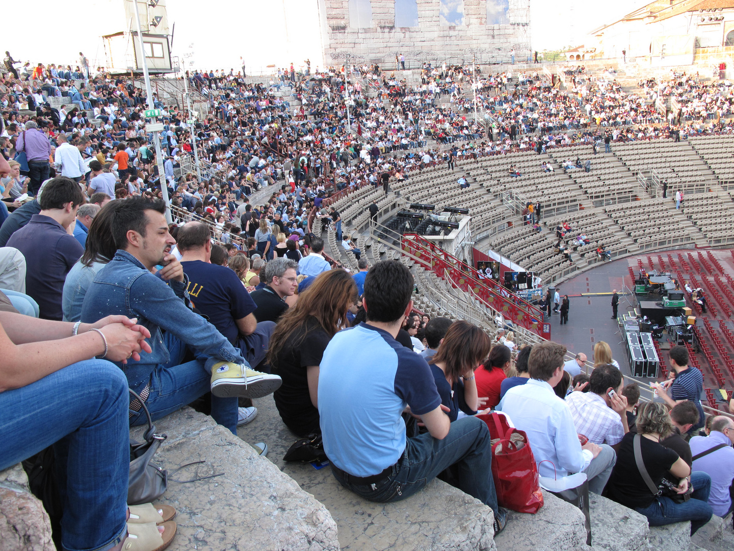 In attesa del concerto di BUBLE' all'Arena di Verona,,,,,,,