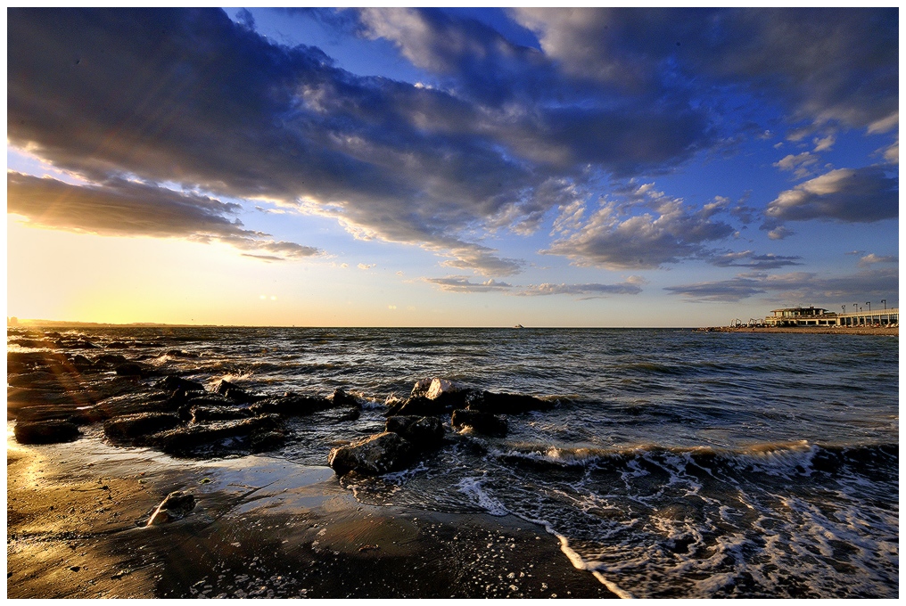 in attesa del tramonto