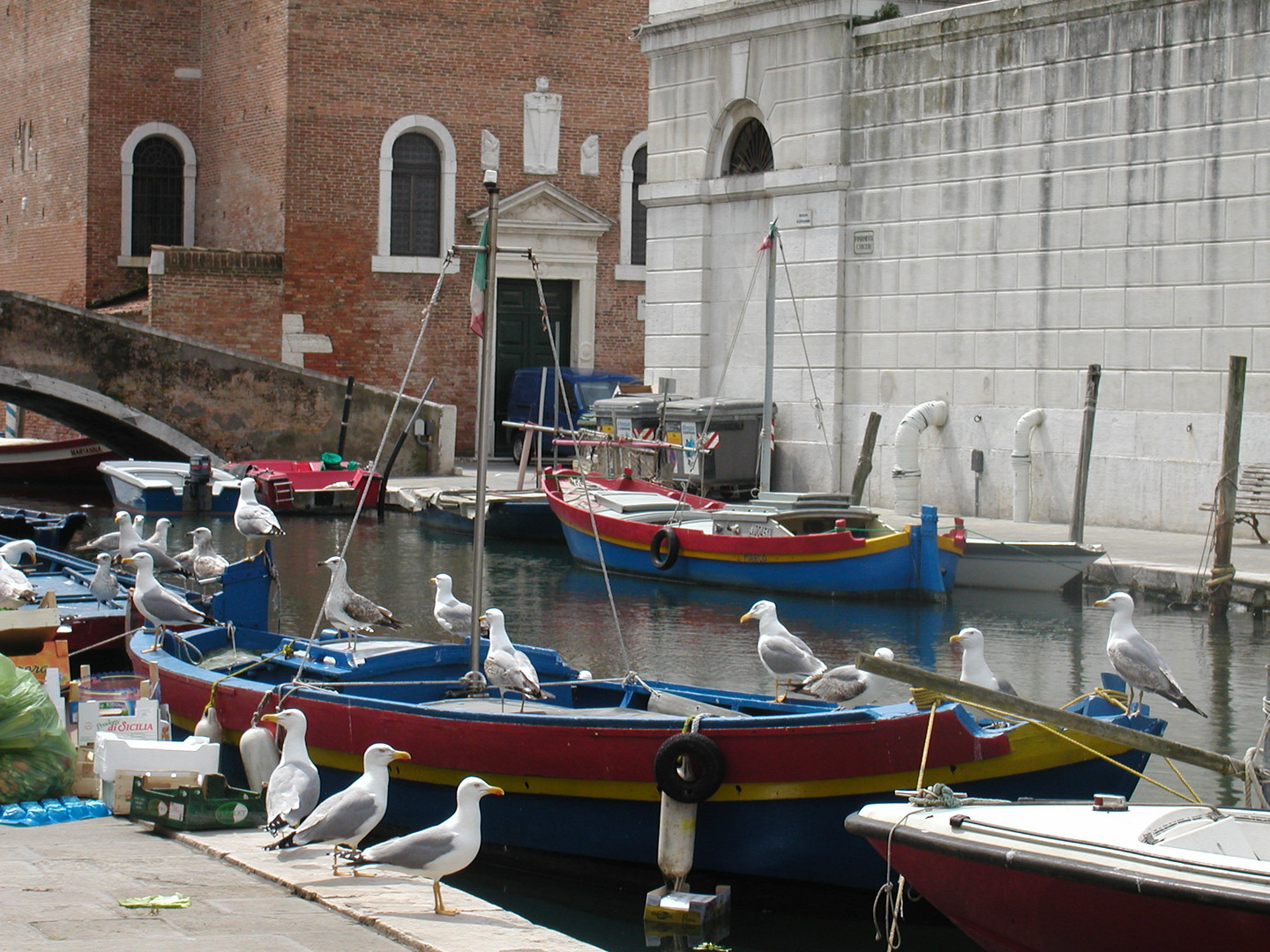 in attesa della partenza