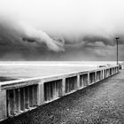 ... in autumn, at the landing stage..