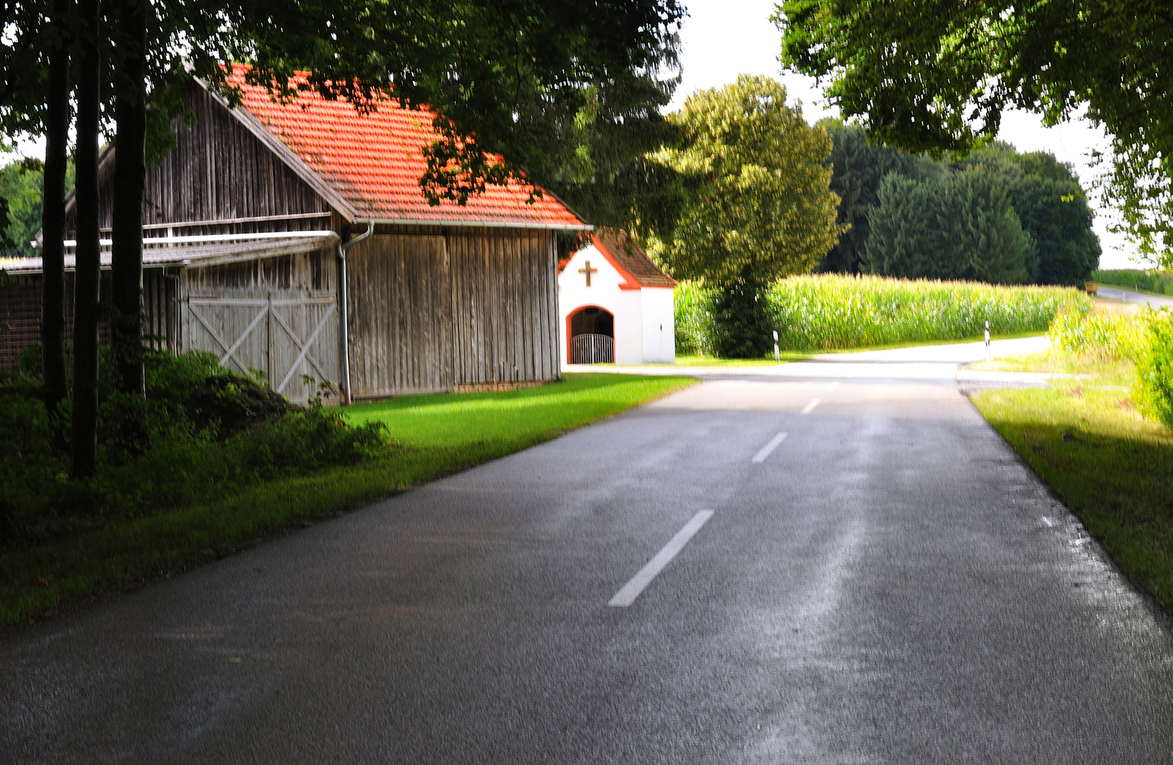 In Bayern ist es guter Brauch: Die Kapelle am Wegesrand