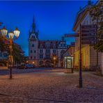 In Bernburg das Rathaus