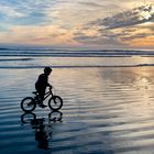 In bici sul Pacifico