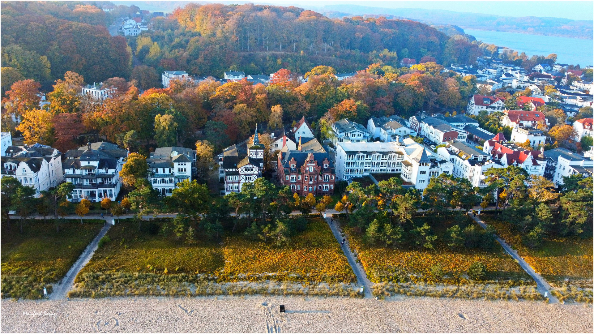 In Binz ist die Ruhe eingezogen - es ist Herbst...